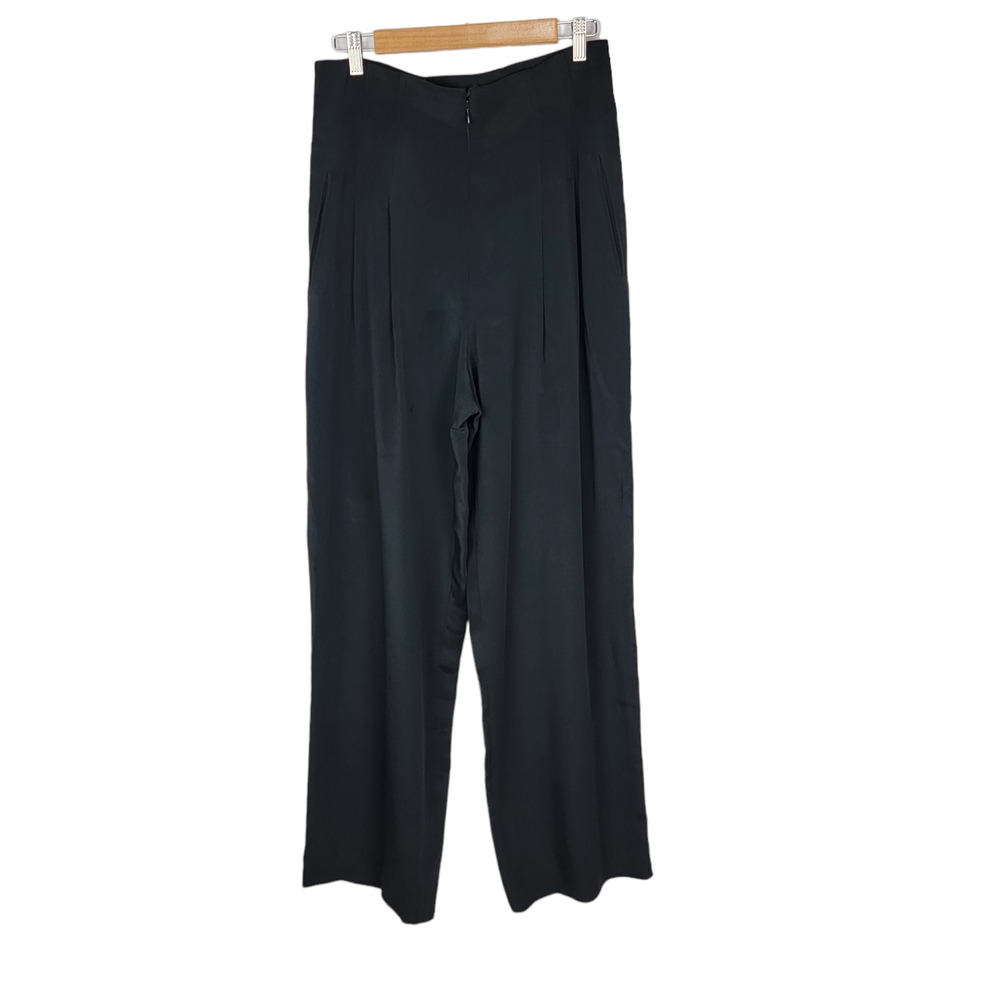 Vintage Escada Black Silk Blend Pants